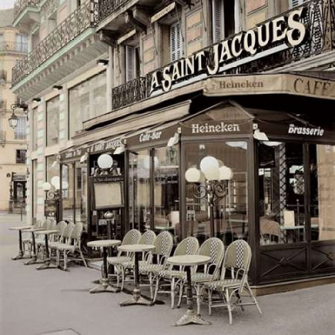 St Jacques Paris Canvas Art - Alan Blaustein (24 x 24)