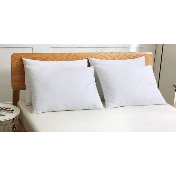 St. James Home 2 Pack Cotton SG NANO FEATHER Queen Size Pillow Pack