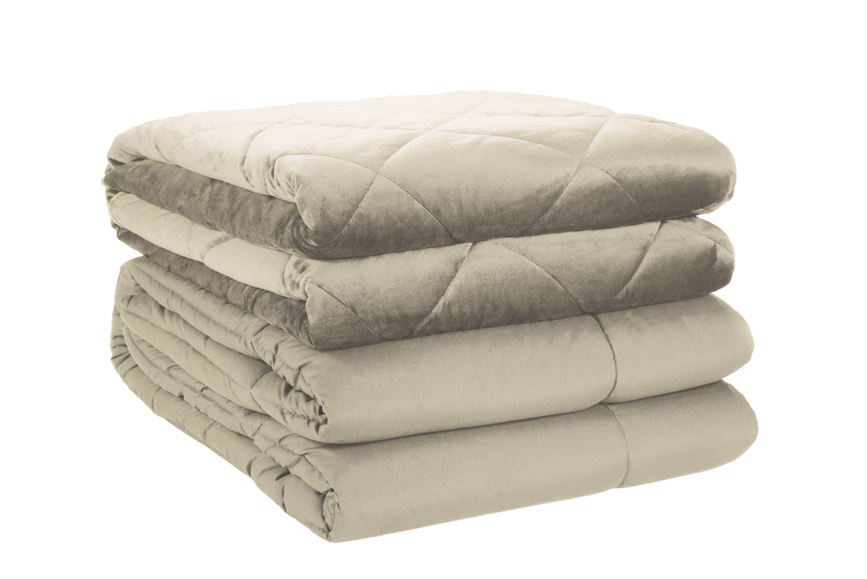 St. James Home 2pc Velvet blanket & Microfiber Comforter Set, King