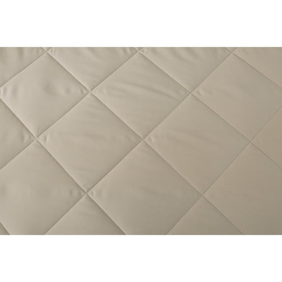 St. James Home Microfiber Nano Blanket, Tan, King