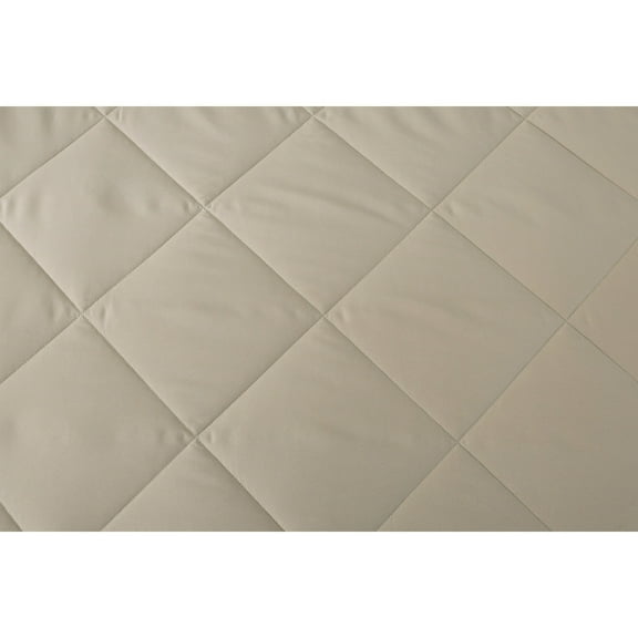 St. James Home Microfiber Nano Blanket, Tan, King