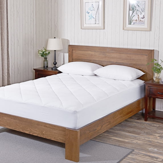 St. James Home Stain Resistant Mattress Pad, 400 Thread Count, Twin