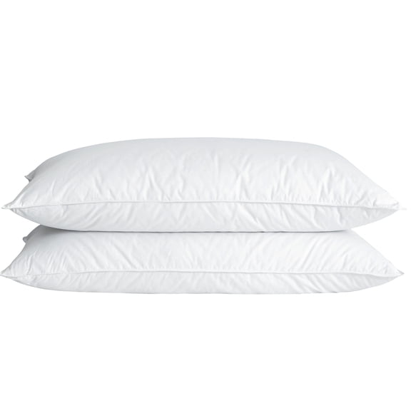 St James Home White Nano Feather Blend Pillow - Jumbo