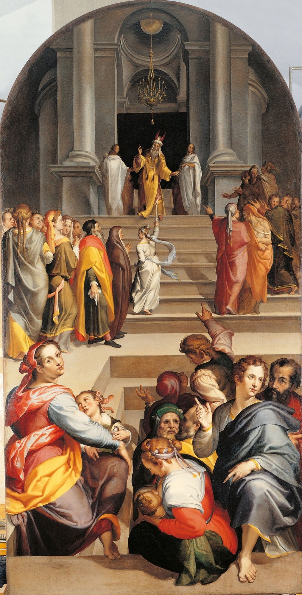 St Jerome And The Angel Of The Judgement (St Jerome And Angels Vision) Canvas Art - (24 x 36)