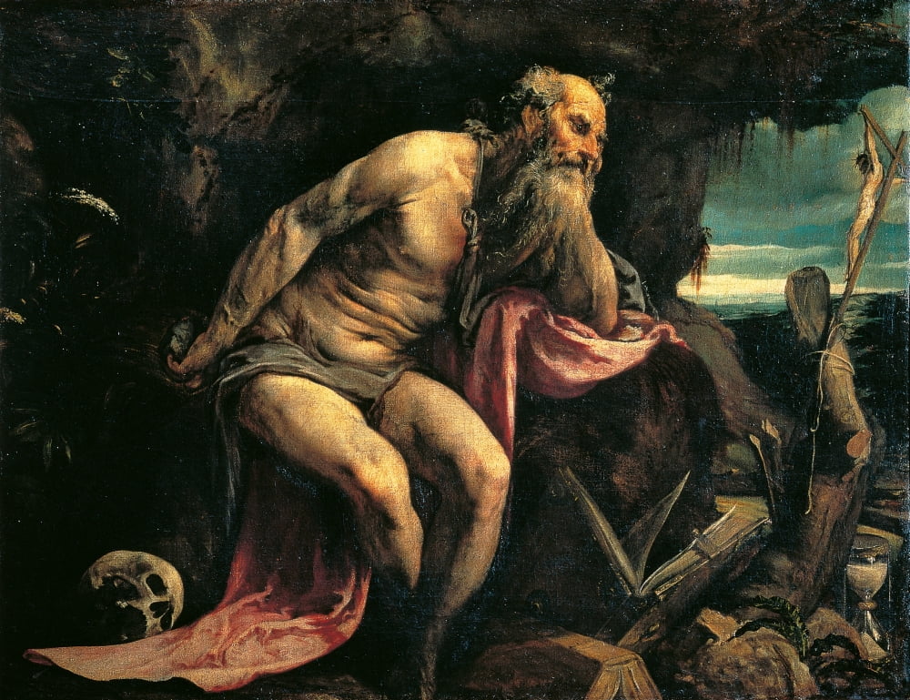 St Jerome Canvas Art - (24 x 18)