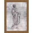thumbnail image 1 of St. John Lamenting 28x38 Large Gold Ornate Wood Framed Canvas Art by Albrecht Durer, 1 of 2
