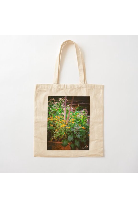 St John'S Riverside Community Garden Canvas Tote Bags, Reusable Shopping Bag