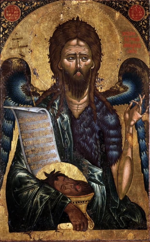 St John The Precursor Canvas Art - (18 x 24)