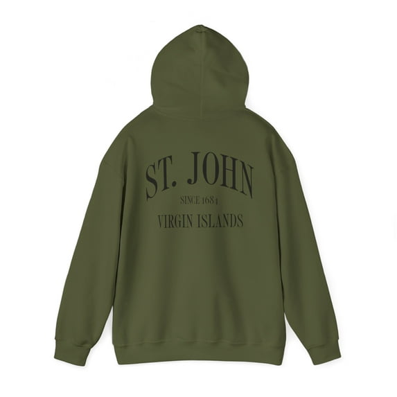 St. John Virgin Islands Hoodie Gifts Hooded Sweatshirt Pullover