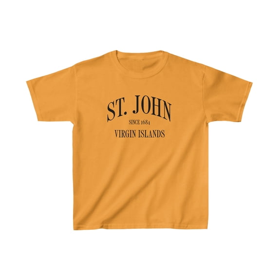 St. John Virgin Islands Kids Shirt Gifts Youth Tee Tshirt
