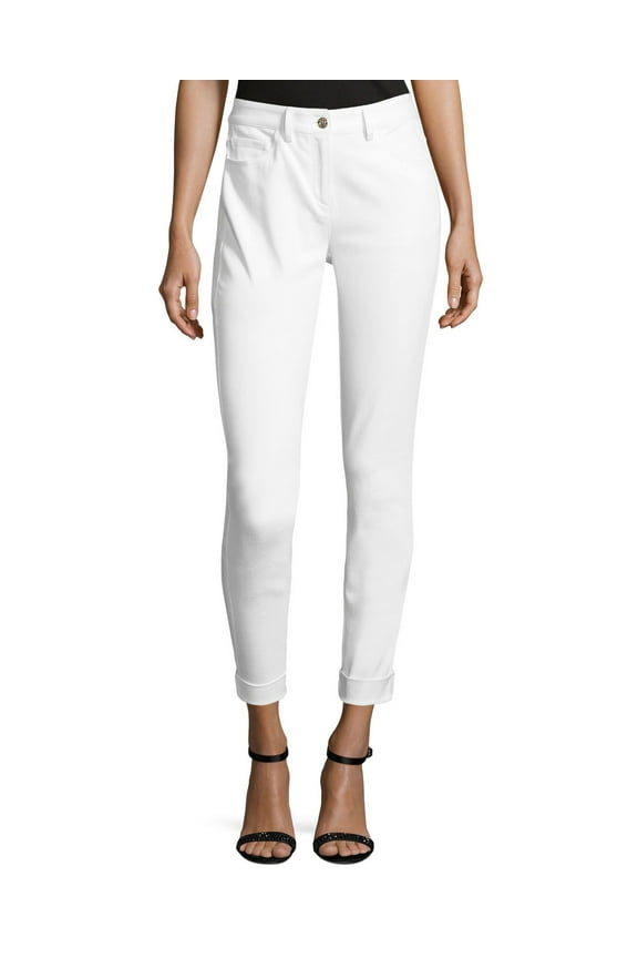 WHITE Bardot Slim Cropped Jeans, US 2