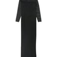 thumbnail image 1 of St. John Womens Shimmer Gown Dress, Black, 8, 1 of 1