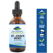 St. Johns Wort Tincture Bottle, Kosher Liquid St. Johns Wort Alcohol-Free Extract, 500mg, 1 fl oz