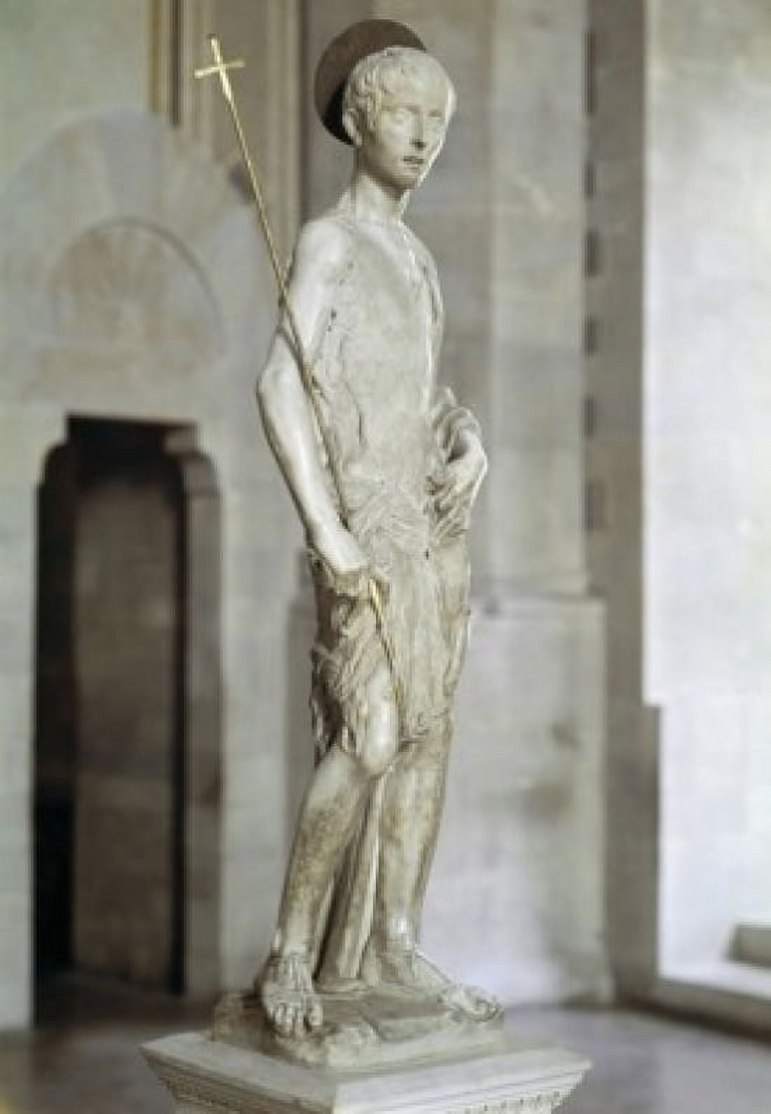 St John the Baptist Donatello (ca1386-1466 Italian) Bargello National Museum Florence Italy Canvas Art - Donatello (18 x 24)