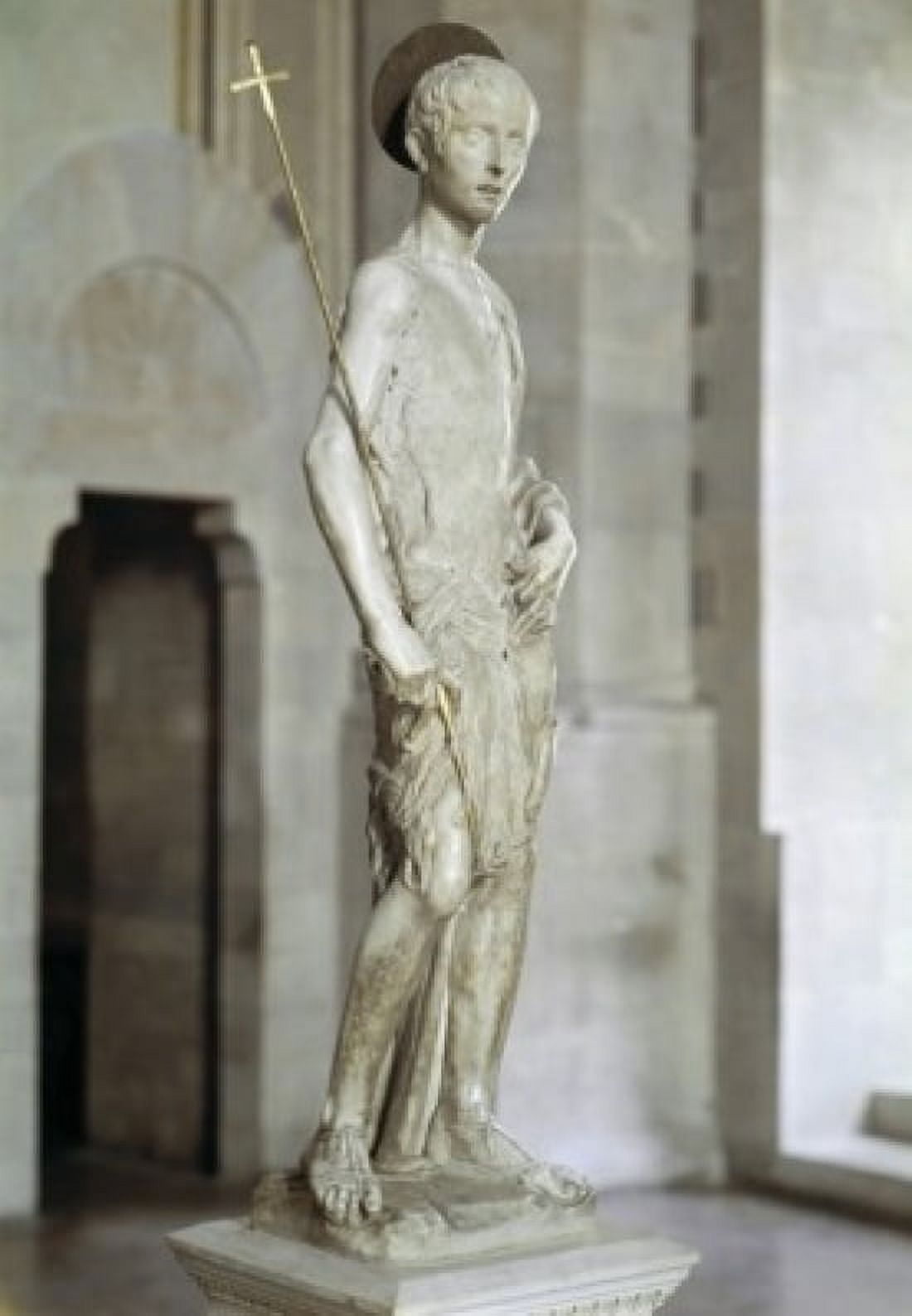 St John the Baptist Donatello (ca1386-1466 Italian) Bargello National Museum Florence Italy Canvas Art - Donatello (24 x 36)
