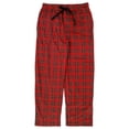 thumbnail image 1 of St. Johns Bay Mens Red Tartan Plaid Fleece Sleep Pants Pajama Bottoms X-Large, 1 of 1