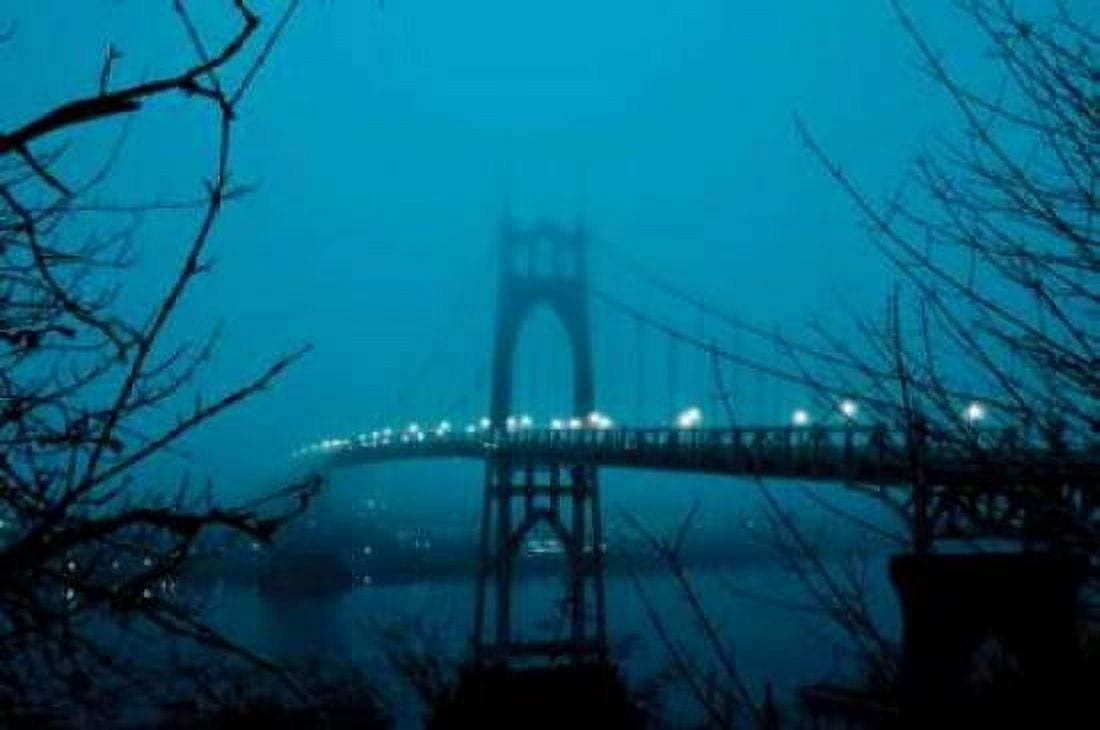 St Johns Bridge II Canvas Art - Erin Berzel (20 x 28)
