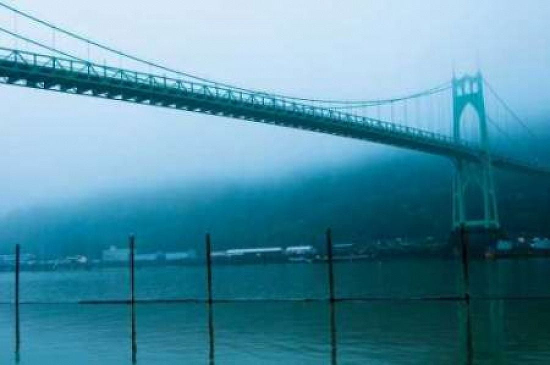 St Johns Bridge X Canvas Art - Erin Berzel (20 x 28)