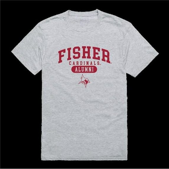 St. Johns University Fisher Cardinals Alumni T-Shirt, Heather Grey - Extra Large
