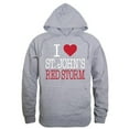 thumbnail image 1 of St. Johns University I Love Hoodie, Heather Grey - 2XL, 1 of 1