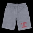 thumbnail image 1 of St. Johns University Red Storm Seal Shorts, Heather Grey - Large, 1 of 1