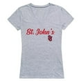 thumbnail image 1 of St. Johns University Womens Script T-Shirt, Heather Gray - Extra Large, 1 of 1