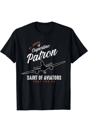 St Joseph Of Cupertino Patron Saint Of Pilots Aviators Men T-Shirt