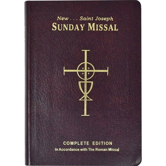 St. Joseph Sunday Missal: Complete Edition in Accordance with the Roman Missal, (Hardcover)