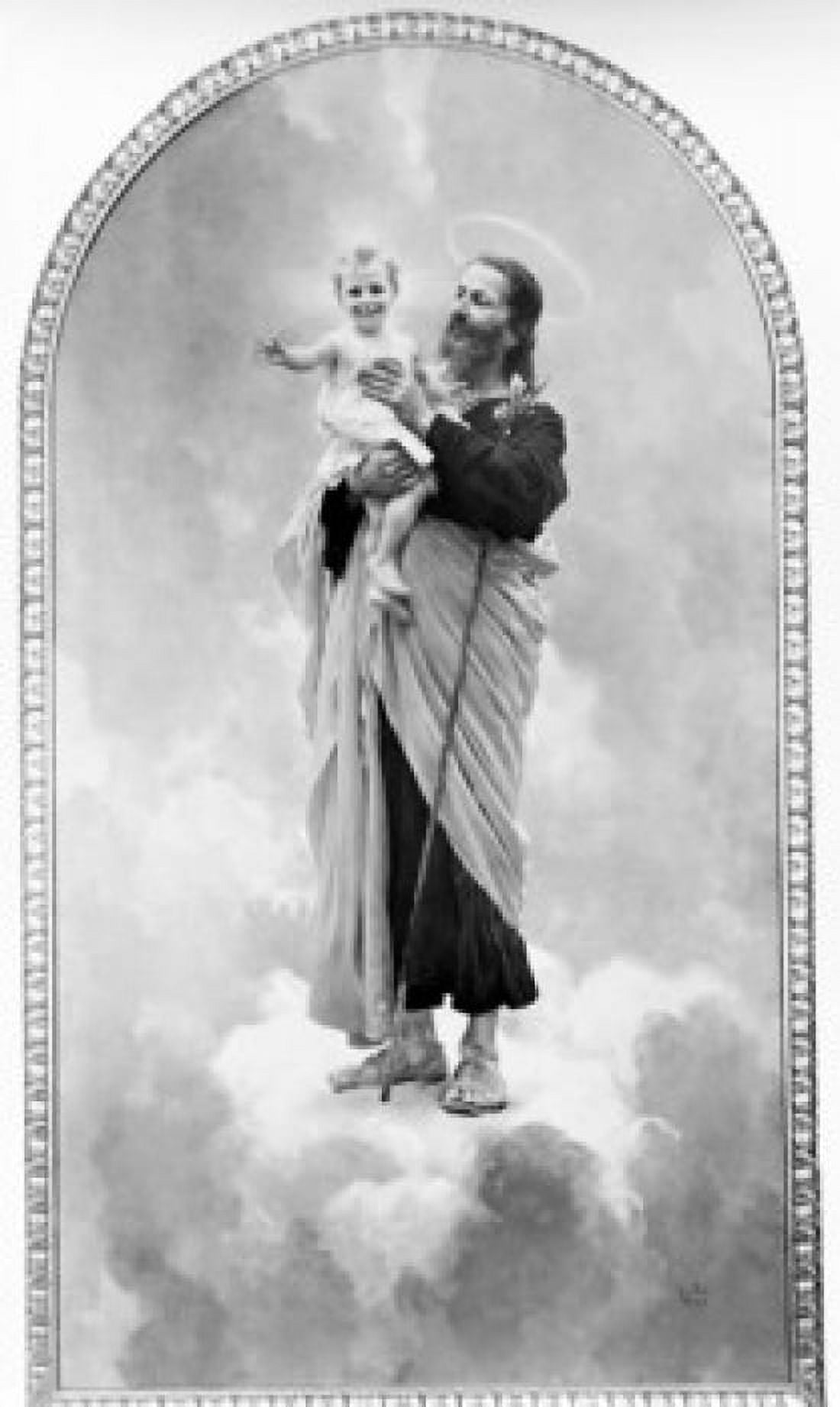 St Joseph by Raffaello Sorbi print 1844-1931 Canvas Art - Raffaello Sorbi (18 x 24)
