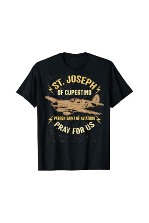 St. Joseph of Cupertino Patron Saint of Pilots Aviators Men T-Shirt