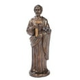 thumbnail image 1 of St Joseph the Worker Statue with Prayer Card Home Seller Kit Saint Bronze, 1 of 1