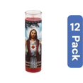 thumbnail image 1 of St. Jude Candle Heart of Jesus Red 1 ea (Pack Of 12), 1 of 1