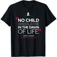 thumbnail image 1 of St. Jude "No Child Should Die in the Dawn of Life" T-ShirtMen and women, White Black T-shirt, size: Extra large S-4XL, 1 of 4