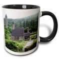 thumbnail image 1 of 3drose, St Kevin, Wicklow Mountains, Glendalough, Ireland - Eu15 Lse0004 - Lynn Seldon, 11oz Two-tone Black Mug, 1 of 6