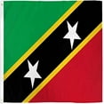 thumbnail image 1 of St. Kitts & Nevis Flag, Multicolor, 1 of 5