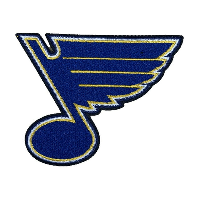 St. Loius Blues 3”x2.5” Logo Embroidered Iron On Patch