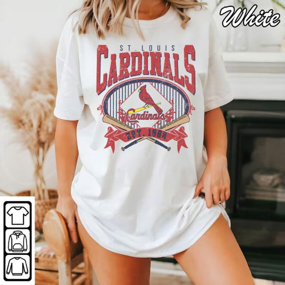 St. Louis Baseball Unisex Crewneck T-Shirt, Cardinals Baseball Shirt For Fan, Game Day Shirt