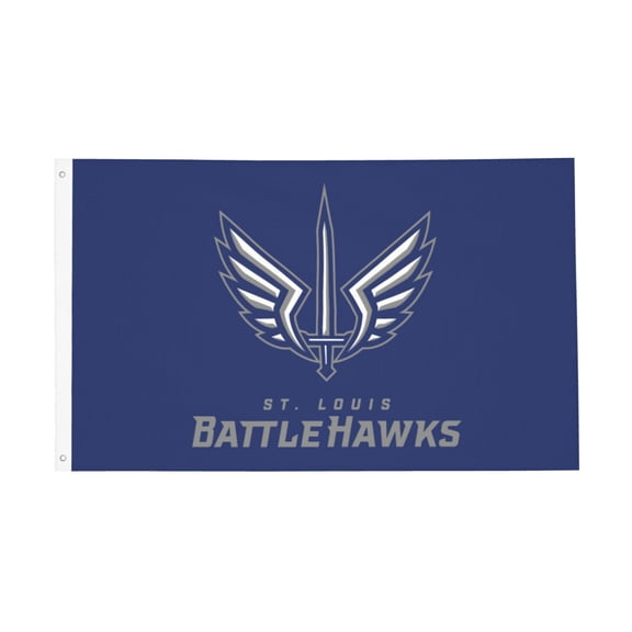 St. Louis Battlehawks Flag 3x5 Ft Double Sided Printed Flags Indoor Outdoor Decorative Banner