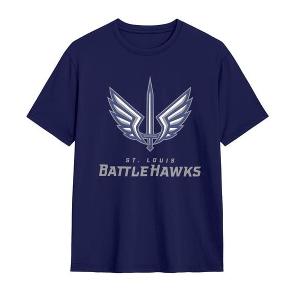 St. Louis Battlehawks Shirt Short Sleeve Cotton Tshirt