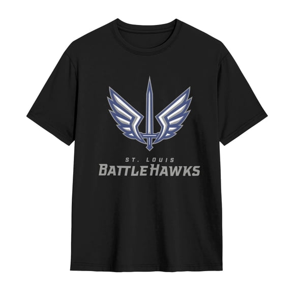 St. Louis Battlehawks Shirt Short Sleeve Cotton Tshirt