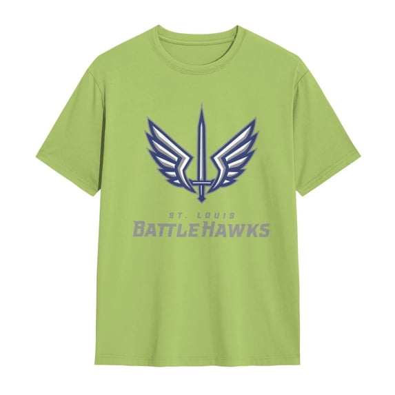 St. Louis Battlehawks Shirt Short Sleeve Cotton Tshirt