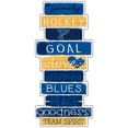 thumbnail image 1 of St. Louis Blues 24'' Celebrations Stack Sign, 1 of 1