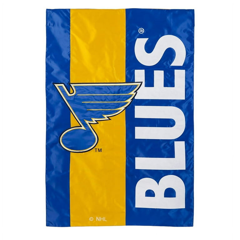 St. Louis Blues Embellish Garden Flag