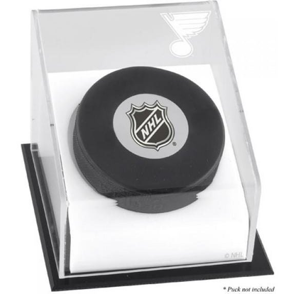 St. Louis Blues Puck Logo Display Case