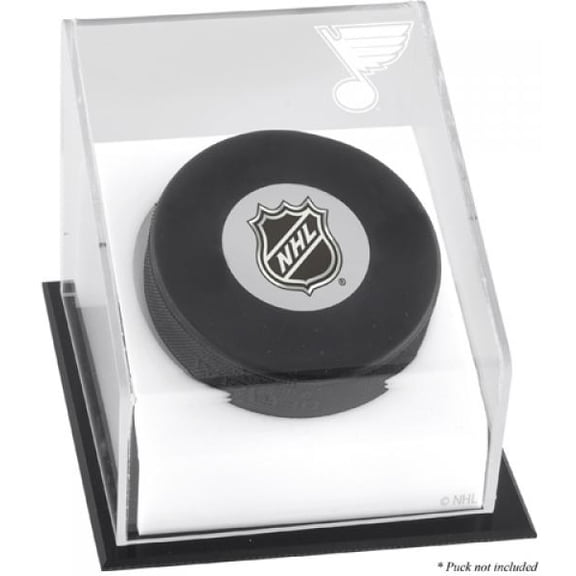 St. Louis Blues Puck Logo Display Case