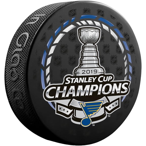 St. Louis Blues Unsigned 2019 Stanley Cup Champions Logo Hockey Puck - Fanatics Authentic Certified