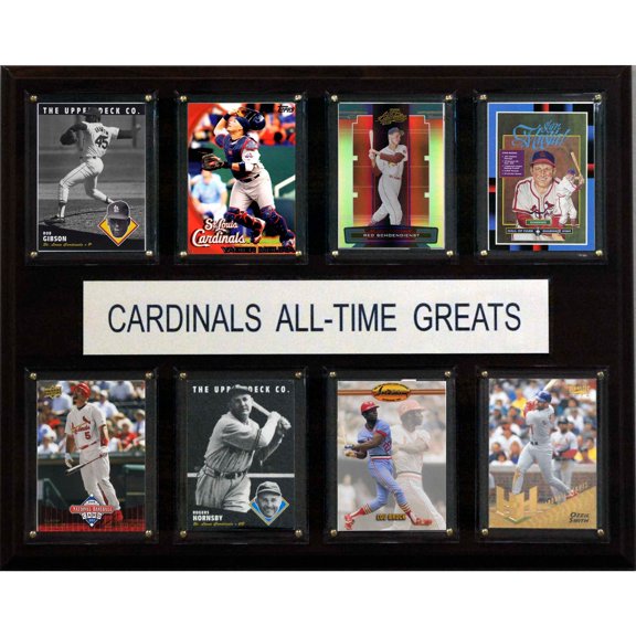 St. Louis Cardinals 12'' x 15'' All-Time Greats Plaque