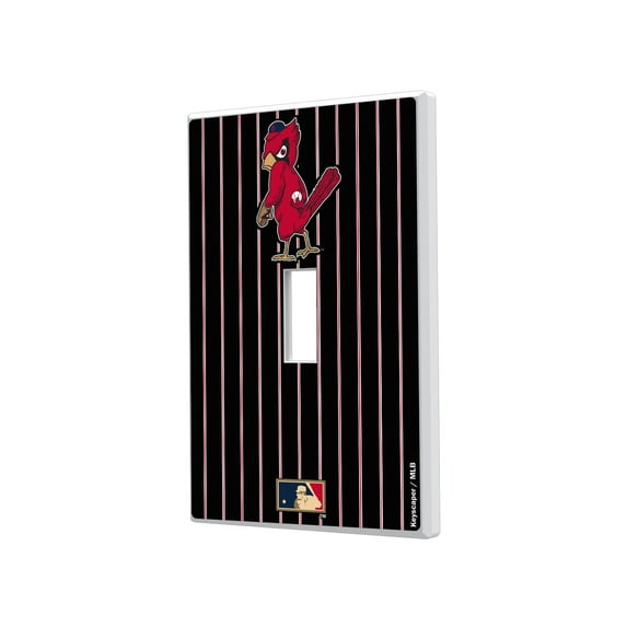 St. Louis Cardinals 1950 Cooperstown Pinstripe Single Toggle Light Switch Plate