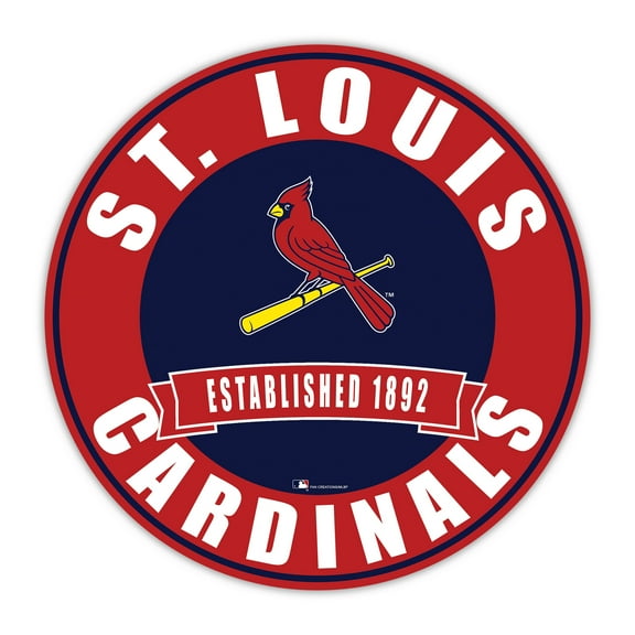 St. Louis Cardinals 24" Circle with Banner