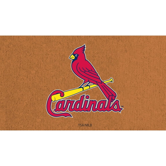 St. Louis Cardinals 28" x 16" Primary Logo Coir Mat